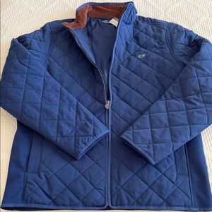 NWT Men’s Vineyard Vines Blue Quilted Jacket